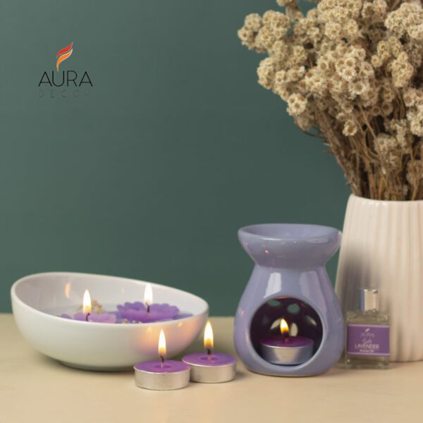 AuraDecor Aroma therapy Diffuser Gift Set - Lavender